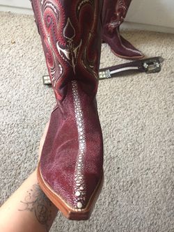 Botas de mantarraya originales/ stingray authentic western boots for Bakersfield, CA - OfferUp