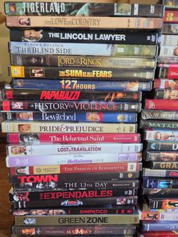 LOT of DVDS