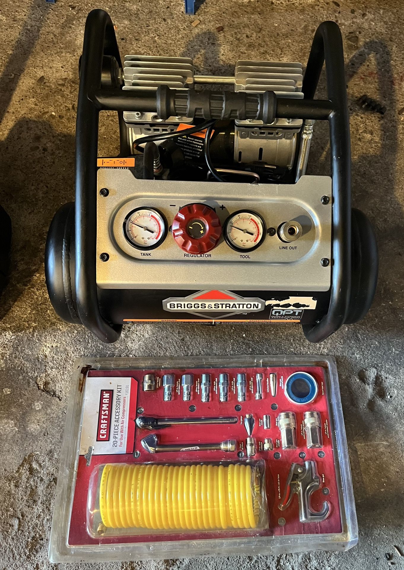 Air Compressor 4 Gallon 