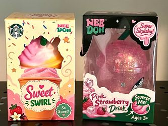 Starbucks Squishy Bundle Pink