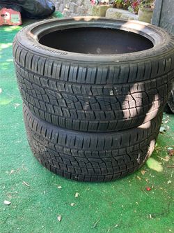 Set of 2 Continental 245/40/17 tires
