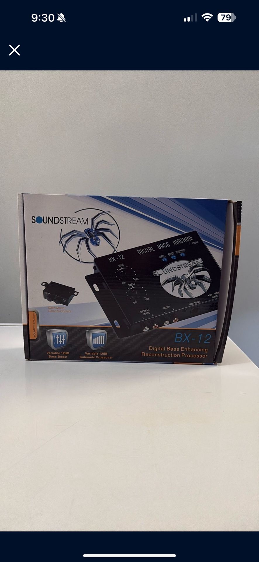 Soundstream Epicenter Bx12 Brand New