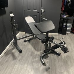 Weider XRS 20 Bench & Squat Rack – Like New