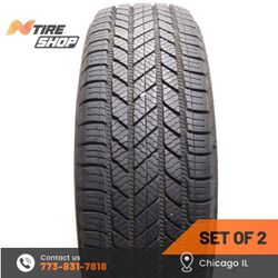 Set of 2 Used  9.5/32    235/65R18  106V  Bridgestone  Alenza AS Ultra