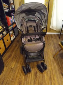 Nice Clean Used Gray Foldable Evenflo Stroller