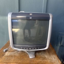 HP Pavilion MX70 16" CRT VGA Computer Monitor Screen P1283S W/ Stand WORKS