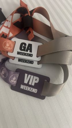 Rolling loud wristband