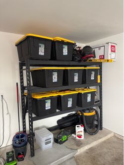 Gorilla Rack Heavy-Duty Steel Garage Shelving 76x24x72