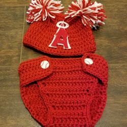 Baseball diaper cover set