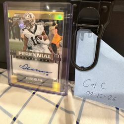 2024 OPTIC CONTENDERS CHRIS OLAVE #/10 AUTO