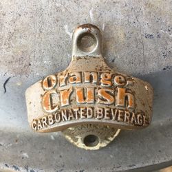 Vintage - Orange Crush Bottle Opener