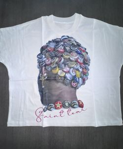 Oversized Cropped Tee 