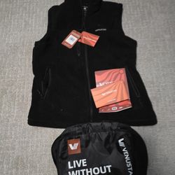 Venustas Heated Fleece Vest - New -Large