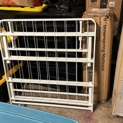 Metal Bed Frame With  Mattress(brand New)