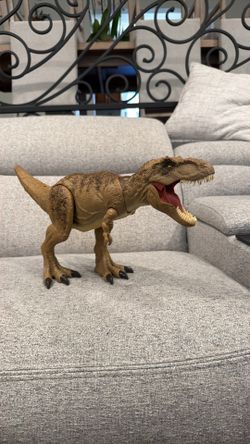 Mattel Jurassic World T. rex Dinosaur Toy with Sound & Movement