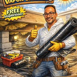 Vapor barrier and insulation