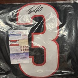 Tyson Campbell Autographed Authenticated Jersey