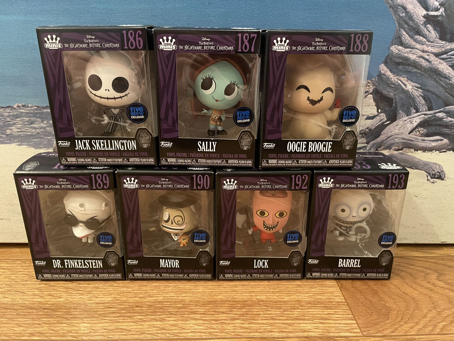 Funko Minis The Nightmare Before Christmas Set