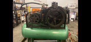 Comercial air compressor & air dryer.