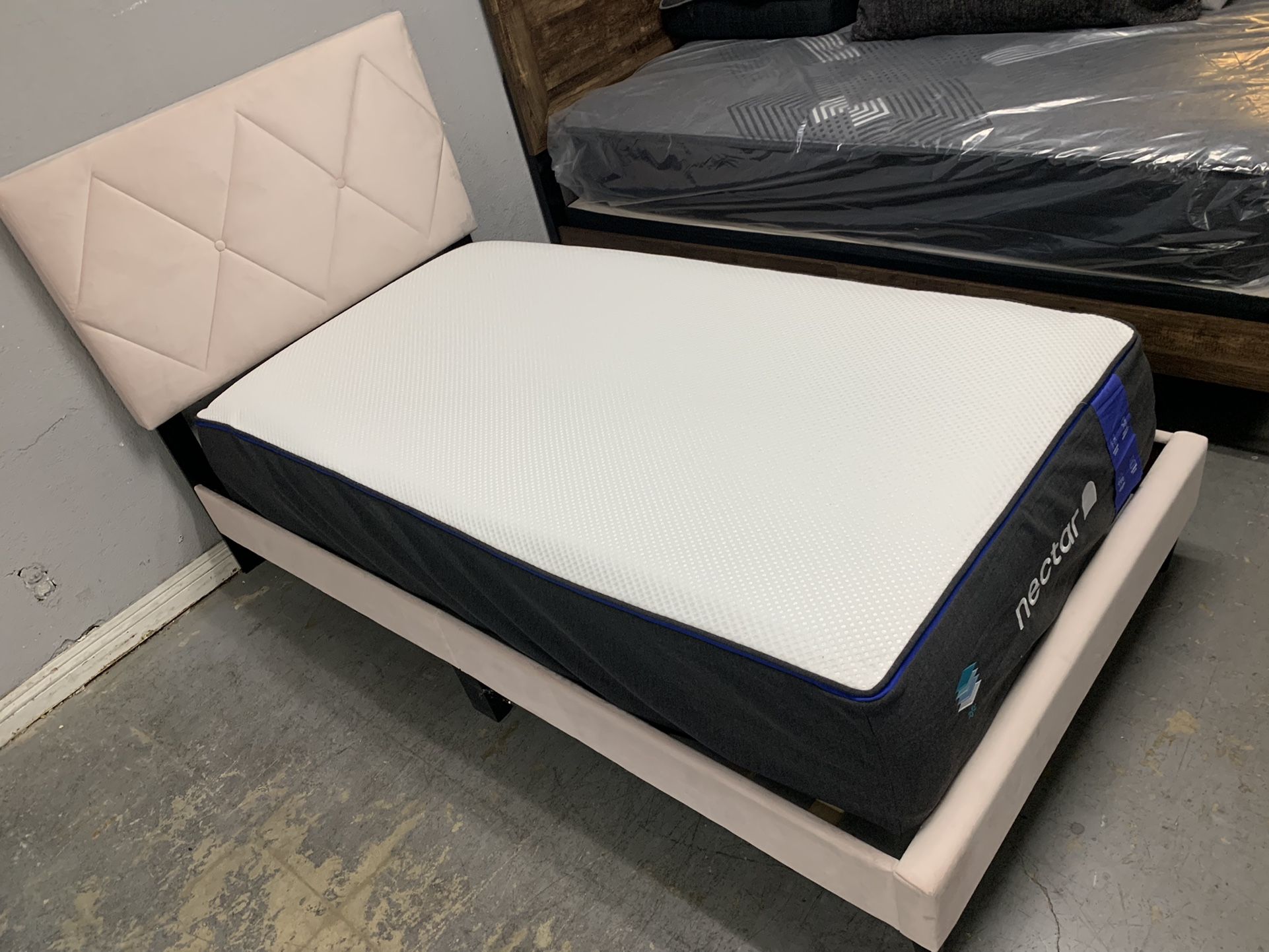 Nectar Blue Twin (Mattress Only) Home & Garden