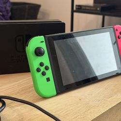 Nintendo Switch Bundle With Case And Pro Controller