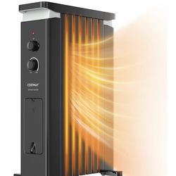 Costway Oil Filled Heater 1500W – Portable Space Heate