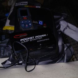 Rockford Jump Starter SOLD         + Distance Lazer Meter  Bosch