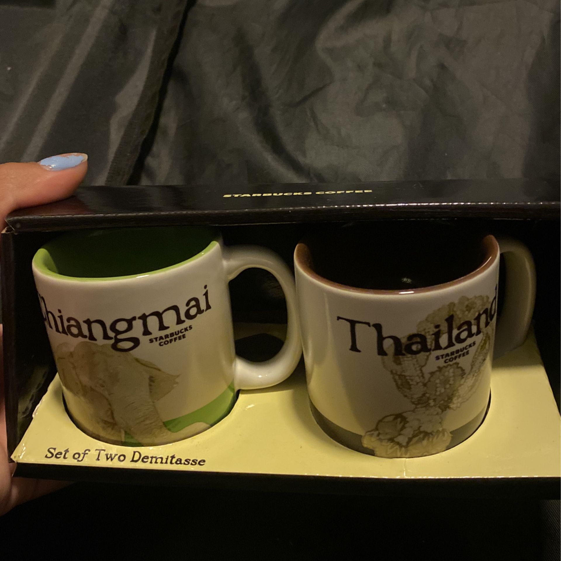Starbucks demitasse cups from Thailand