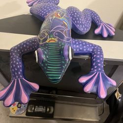 Large Mexican Ceramic Frog 