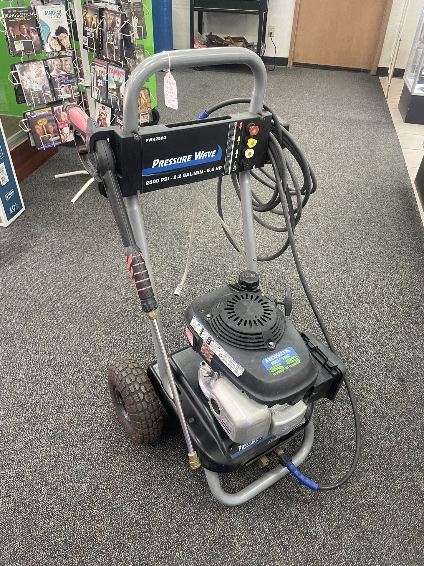 Pressure Wave PWH2500 Pressure Washer 2500 PSI 2.2GPM 5.5HP Honda