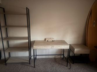 Desk and bed room set