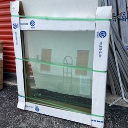 PGT 38 1/4x40 IMPACT PICTURE WINDOW NEW