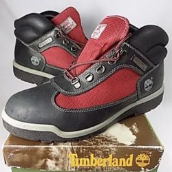 brand new Timberland Boots Red & Blue Size 11M original box included 