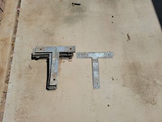 Thick Patio T Braces 12"