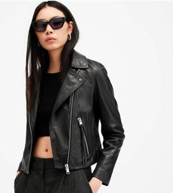AllSaints Dalby Leather Jacket