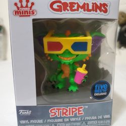 NEW, Funko Minis ~GREMLINS- STRIPE BLACKLIGHT Vinyl Figure
