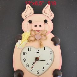 Piggy Clock