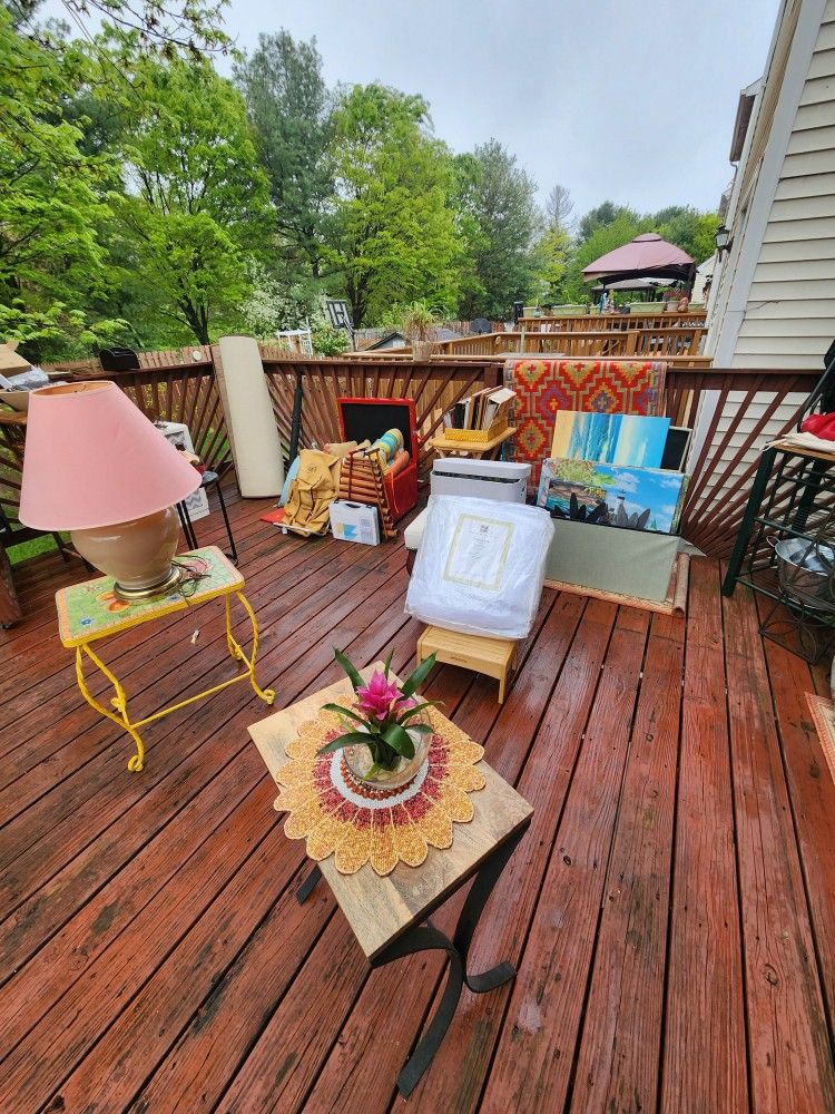 Backyard/Deck Sale