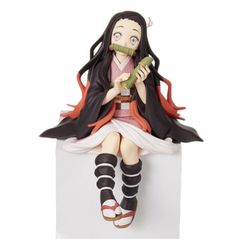Demon Slayer: Kimetsu no Yaiba Kamado Nezuko Eat Rice Balls Female Demon Anime Action Figure