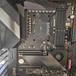 Corsair 3500x Case With Asus Crosshair Viii Hero Motherboard 