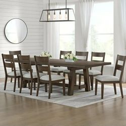 Brinley 9 -piece Dining Table Set New In Box 