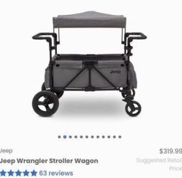 Jeep Wrangler Stroller Wagon