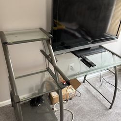 Glass Computer Desk