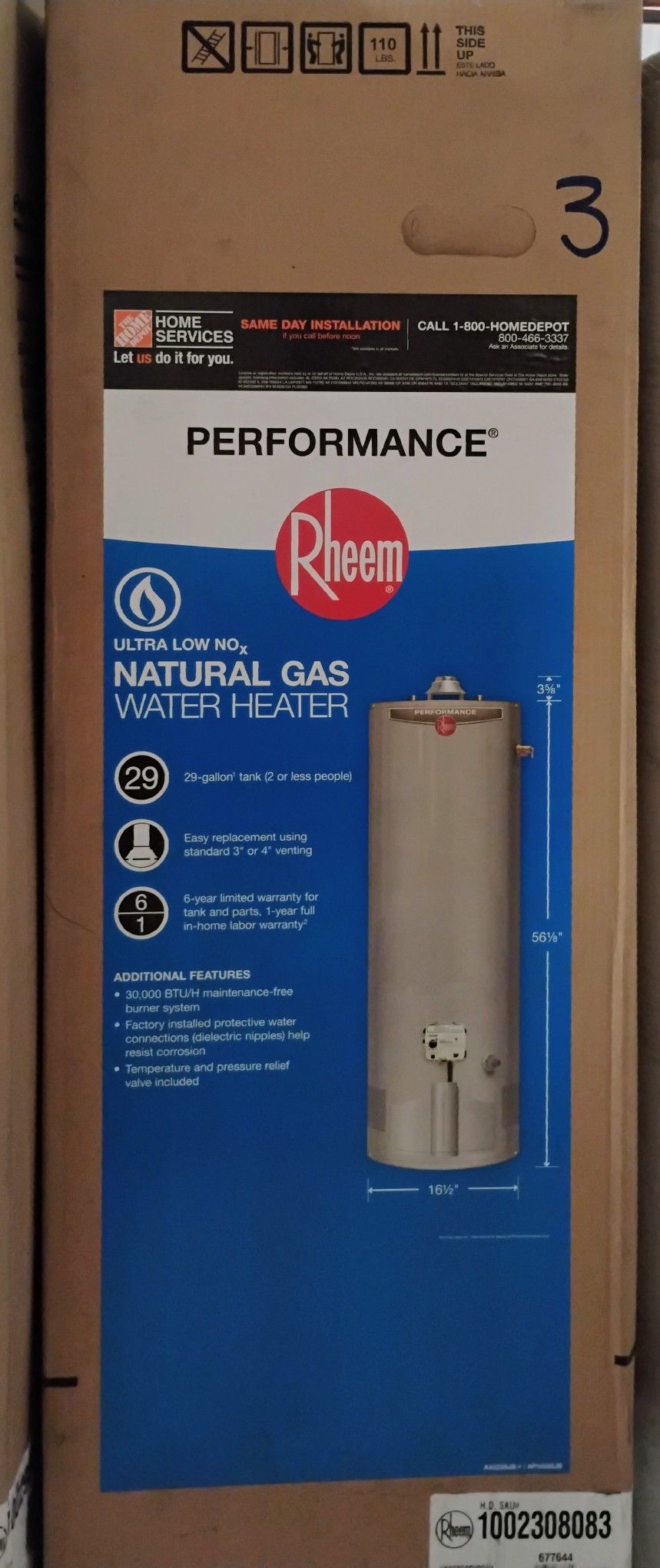 Rheem Water Heater