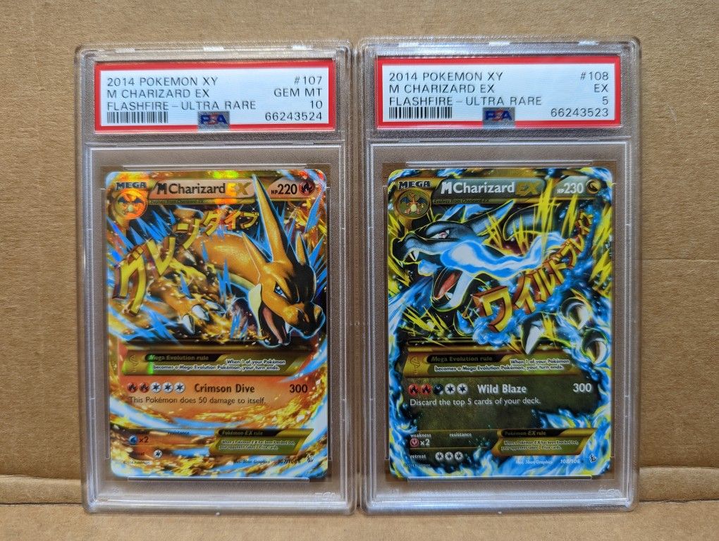  Pokemon - Mega-Charizard-EX (107) - XY Flashfire