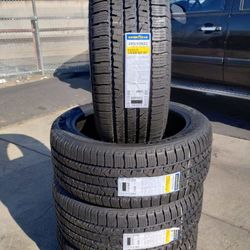 Tires New Goodyear Wrangler Steadfast  285 45R22 $750 Set Of Four Install Mount And Balance 