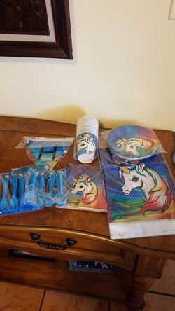 Unicorn Birthday Supplies