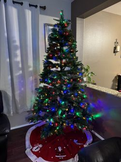 Christmas Tree With Lights 