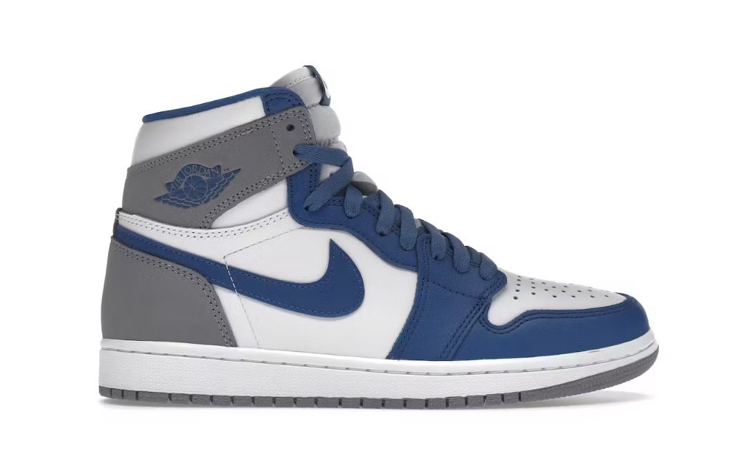 Nike Air Jordan Retro High OG Mens Size Blue White Grey