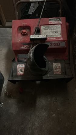 Murray 3/20" Single-Stage Snow Blower